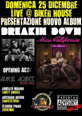 25 dicembre 2011: "MISS CALIFORNIA" RELEASE PARTY