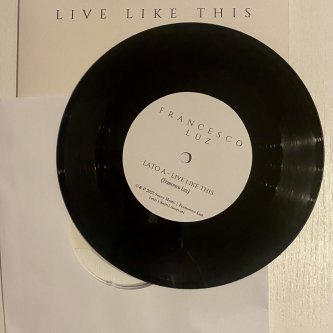 Vinile 45 giri di "Live Like This"