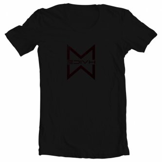 T-shirt Medivh black logo