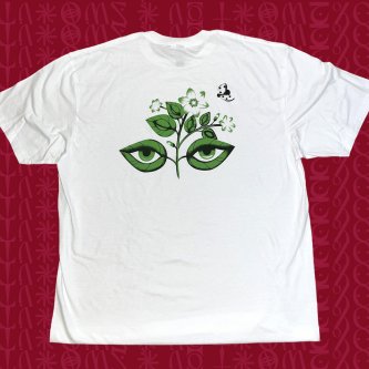T-shirt MI AMI FESTIVAL 2023 - OCCHI GRANDI dietro