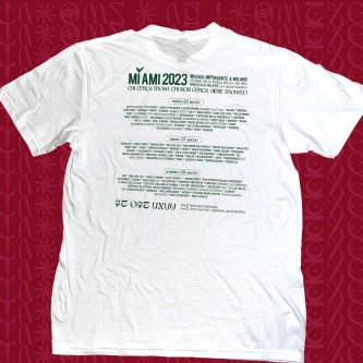 T-shirt MI AMI FESTIVAL 2023 - OCCHI PICCOLI & LINEUP