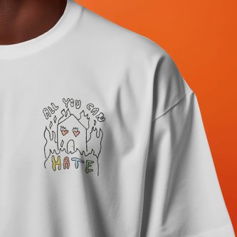 All You Can Hate T-Shirt [Small Logo]