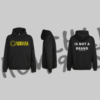 ‘Nirvana is not a Brand’ Hoodie