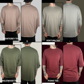 ESSENTIAL TEES (Models A/B/C/D)