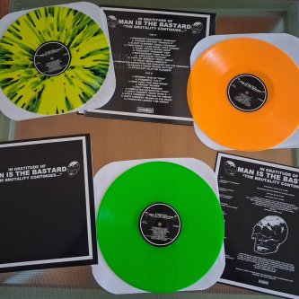 In Gratitude Of MAN IS THE BASTARD tribute LP