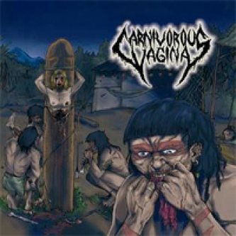 Copertina dell'album Strage cannibale, di Carnivorous Vagina