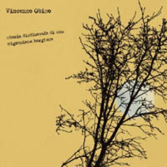 Copertina dell'album Storia disdicevole di una migrazione borghese, di Vincenzo Obiso