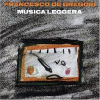 Copertina dell'album Musica Leggera, di Francesco De Gregori