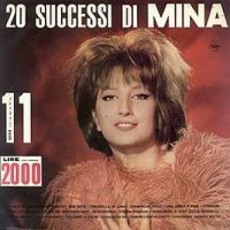 Copertina dell'album 20 successi di Mina, di Mina