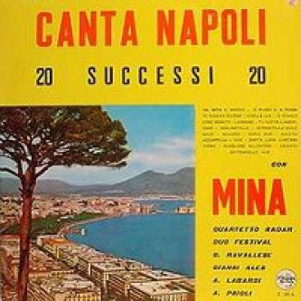 Copertina dell'album Mina canta Napoli, di Mina