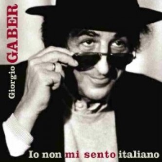 Copertina dell'album Io non mi sento italiano, di Giorgio Gaber