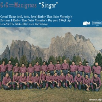 Copertina dell'album Singar, di C+C=Maxigross