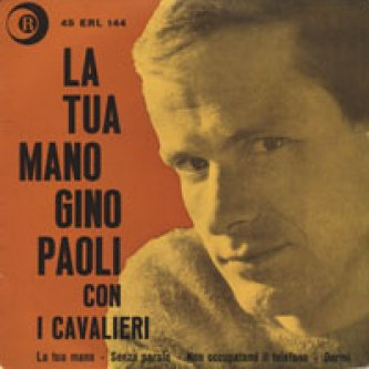 Copertina dell'album La tua mano, di Gino Paoli