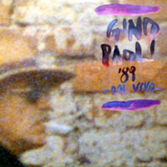 Copertina dell'album Gino Paoli '89 dal vivo , di Gino Paoli