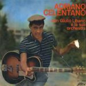 Copertina dell'album Adriano Celentano con Giulio Libano e la sua orchestra, di Adriano Celentano