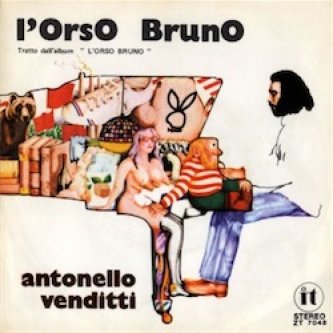 Copertina dell'album L'orso bruno, di Antonello Venditti
