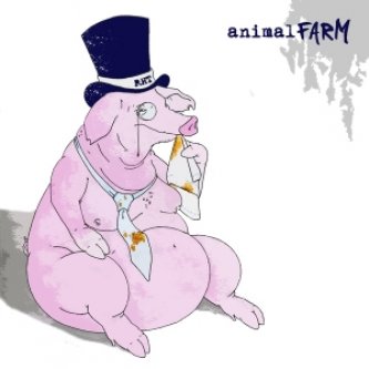 Copertina dell'album Animal Farm EP, di Reazione H-Tena