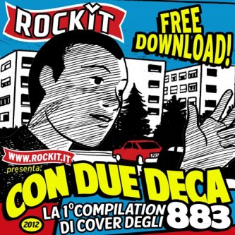 Copertina dell'album Con due deca - La prima compilation di cover degli 883, di Amari
