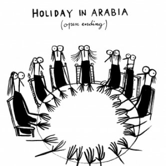 Copertina dell'album Open Ending, di Holiday In Arabia