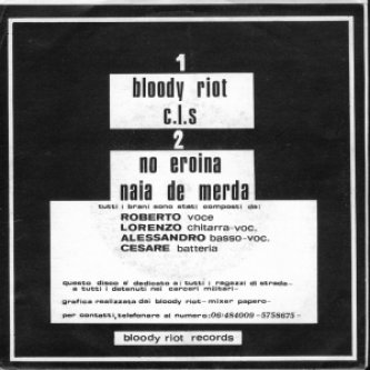 Copertina dell'album Bloody Riot, di Bloody Riot