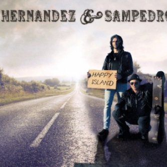 Copertina dell'album HAPPY ISLAND, di Hernandez & Sampedro