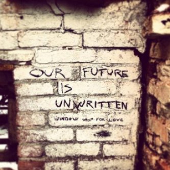 Copertina dell'album Our Future Is Unwritten, di Window Shop For Love