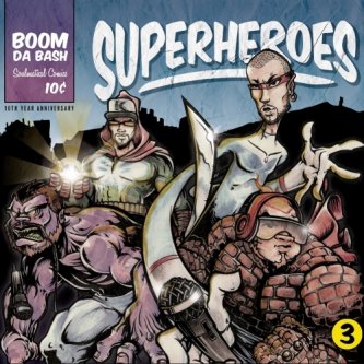 Copertina dell'album Superheroes, di Boomdabash