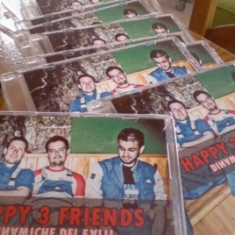 Copertina dell'album Dinamiche dei Fatti, di Happy 3 Friends