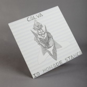 Copertina dell'album "Eravamo partiti coi piedi per terra" SPLIT w/CALVA, di Io Monade Stanca