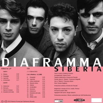Copertina dell'album Live Modena 4.1.85, di Diaframma