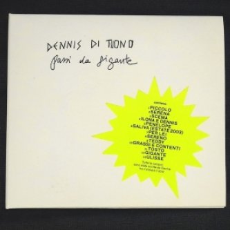Copertina dell'album Passi da Gigante, di Dennis di Tuono