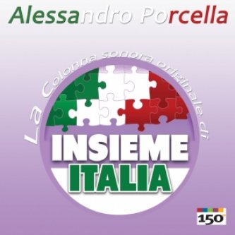 Copertina dell'album Insieme Italia, di Alessandro Porcella