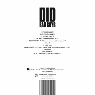 Copertina dell'album Bad Boys, di DYD