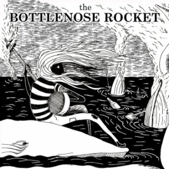 Copertina dell'album White Sun Black Waves, di The Bottlenose Rocket