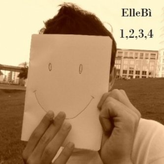 Copertina dell'album 1,2,3,4, di ElleBì