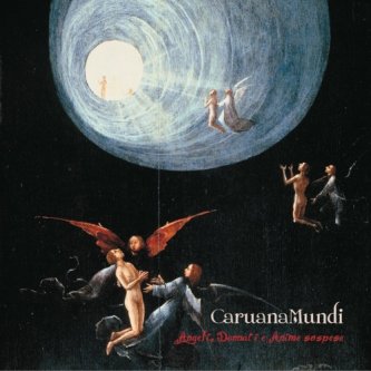 Copertina dell'album Angeli, Dannati e Anime sospese, di Caruana Mundi