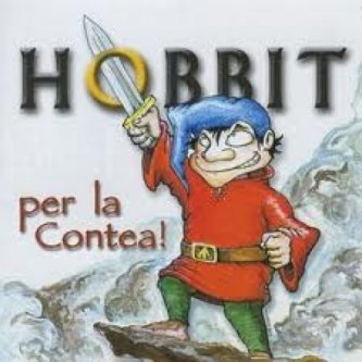 Copertina dell'album PER LA CONTEA, di Hobbit 1994