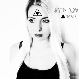 Copertina dell'album TWO FACES, di Allegra Lusini