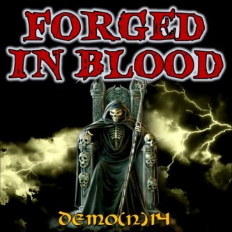 Copertina dell'album demo(n)14, di Forged in Blood