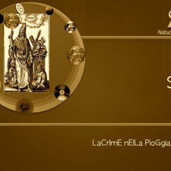 Copertina dell'album LACRIME NELLA PIOGGIA, di SER TATI