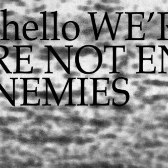 Copertina dell'album Hello we're not enemies, di Novanta