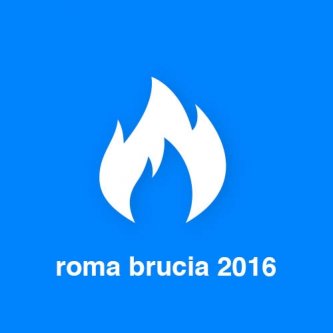Copertina dell'album Roma Brucia 2016, di Ainé