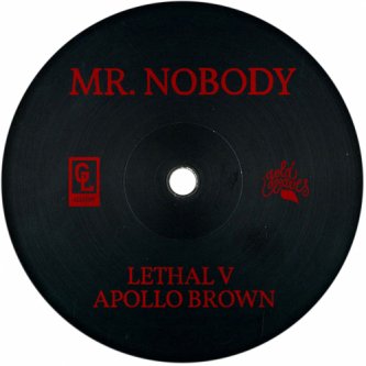 Copertina dell'album Mr. Nobody (Prod. Apollo Brown), di Lethal V