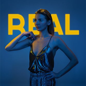 Copertina dell'album Real, di Giulia Villari