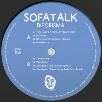 Copertina dell'album SOFATALK - "Diforisma" (Cognitiva Records), di SofaTalk