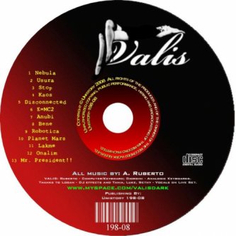 Copertina dell'album Valis, di valis