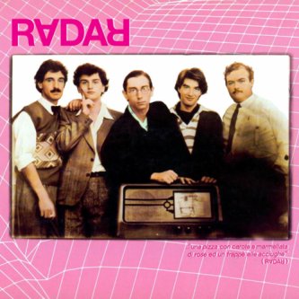 Copertina dell'album RADAR, di RADAR-electropop
