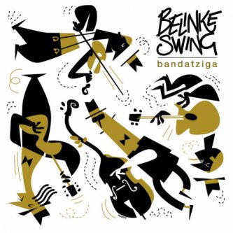 Copertina dell'album Belinke Swing, di Banda Tziga