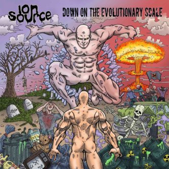 Copertina dell'album Down on the evolutionary scale, di Ion Source