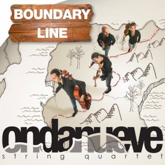 Copertina dell'album Boundary Line, di Ondanueve String Quartet